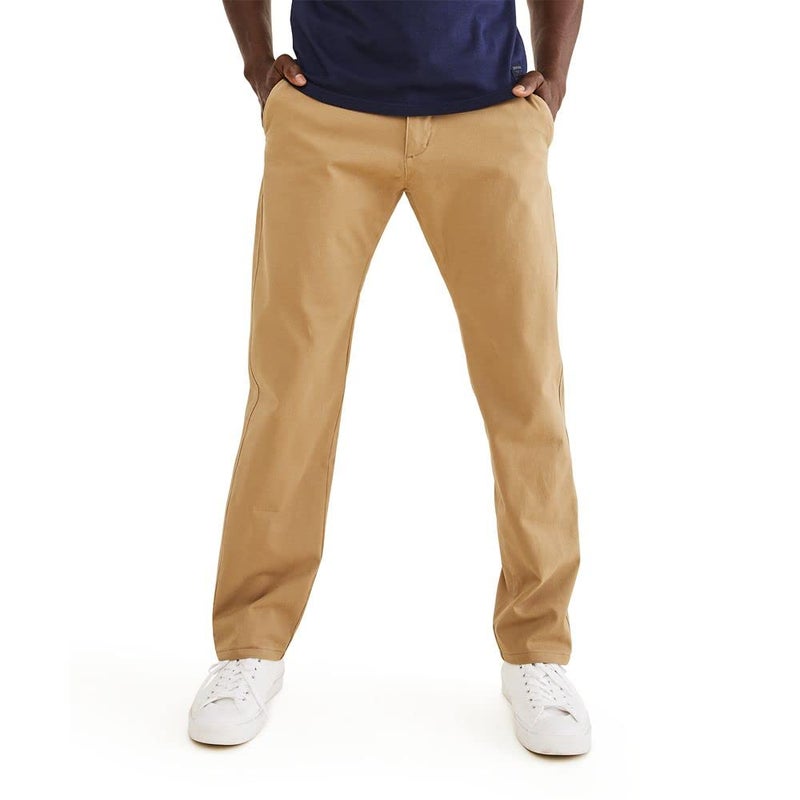 Dockers Men's Athletic Fit Ultimate Chino Pants with Smart 360 Flex, New British Khaki, 34Wx30L - Image 1